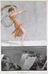 Porträt von Isadora Duncan (1877-1927) ca. 1913